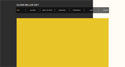Desktop Screenshot of glennmillerart.com